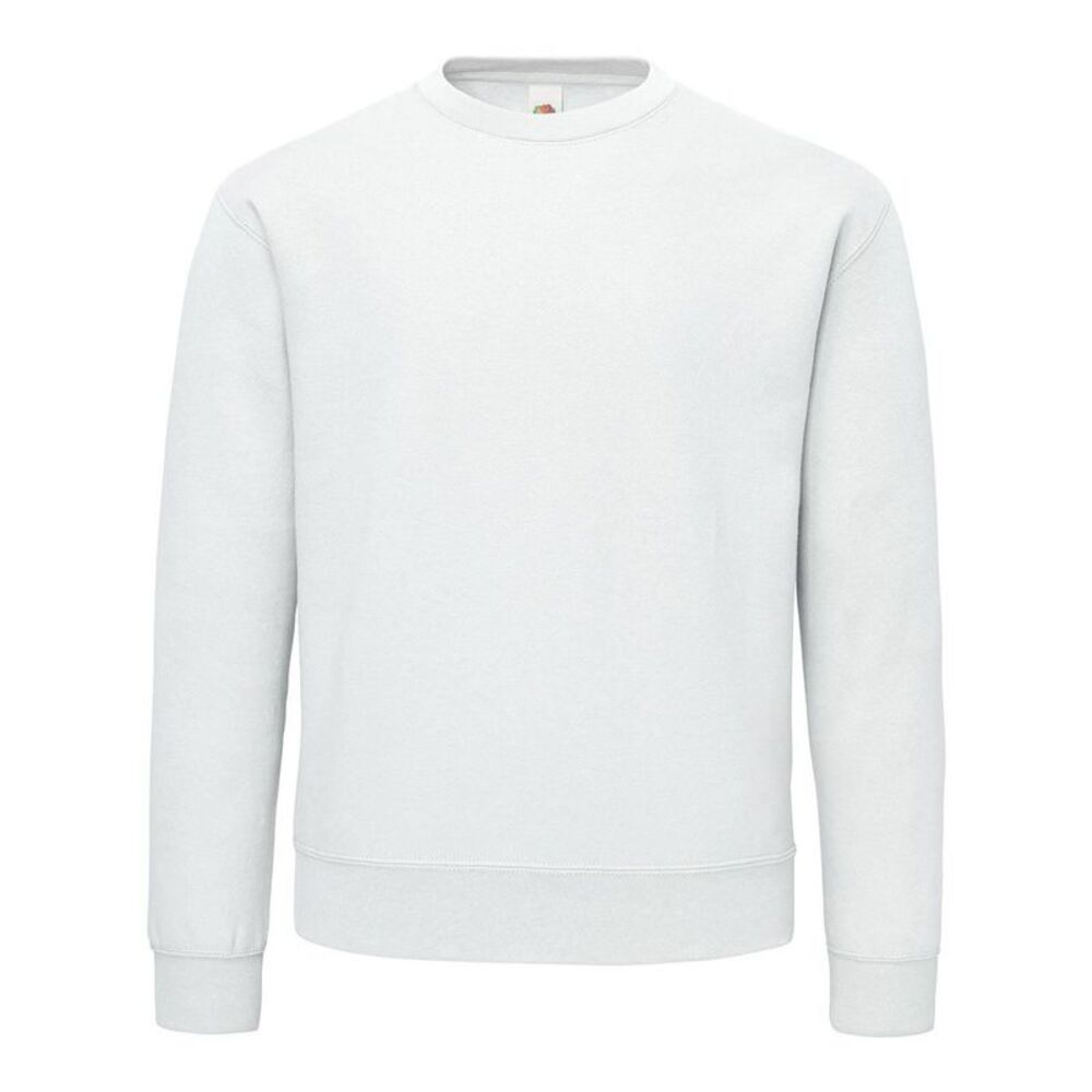 Fruit of the Loom Unisex Adult Sweatshirt / White
